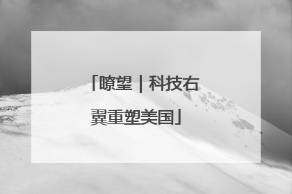 瞭望｜科技右翼重塑美国