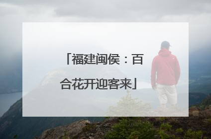 福建闽侯：百合花开迎客来