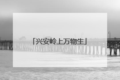 兴安岭上万物生