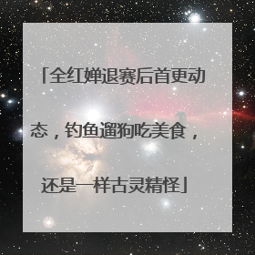 全红婵退赛后首更动态，钓鱼遛狗吃美食，还是一样古灵精怪