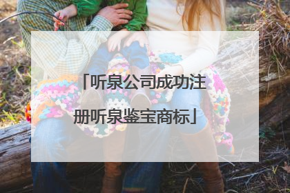 听泉公司成功注册听泉鉴宝商标