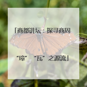 商都讲坛：探寻商周“璋”“瓦”之源流