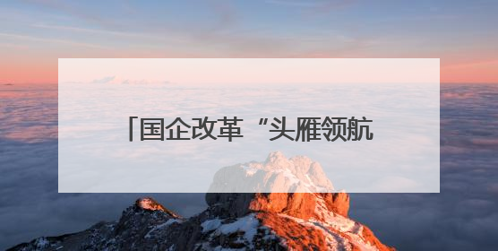 国企改革“头雁领航”③｜从负重前行到轻装上阵 重庆以“瘦身”谋“健体”