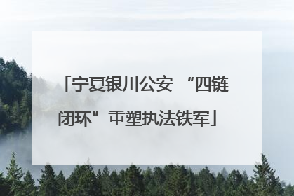 宁夏银川公安 “四链闭环”重塑执法铁军