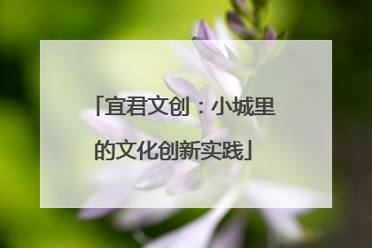 宜君文创：小城里的文化创新实践