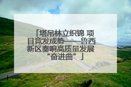 塔吊林立织锦 项目竞发成势——鲁西新区奏响高质量发展“奋进曲”