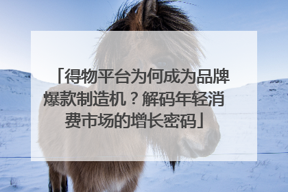 得物平台为何成为品牌爆款制造机？解码年轻消费市场的增长密码