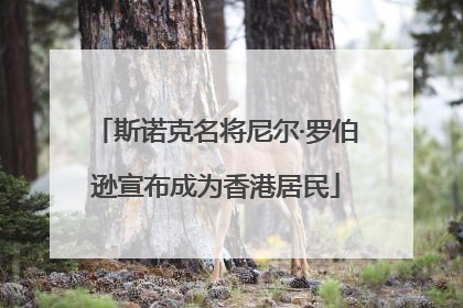 斯诺克名将尼尔·罗伯逊宣布成为香港居民