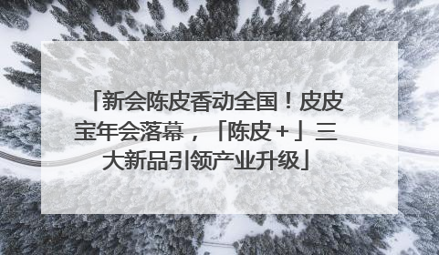 新会陈皮香动全国！皮皮宝年会落幕，「陈皮＋」三大新品引领产业升级