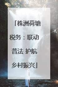 株洲荷塘税务：联动普法 护航乡村振兴