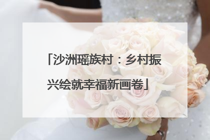 沙洲瑶族村：乡村振兴绘就幸福新画卷