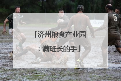 济州粮食产业园：满班长的手