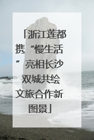 浙江莲都携“慢生活”亮相长沙 双城共绘文旅合作新图景