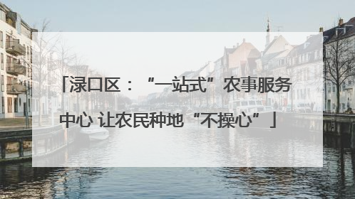 渌口区：“一站式”农事服务中心 让农民种地“不操心”