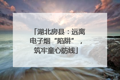 湖北房县：远离电子烟“陷阱”，筑牢童心防线