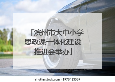 滨州市大中小学思政课一体化建设推进会举办