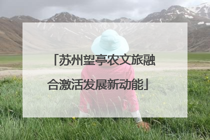 苏州望亭农文旅融合激活发展新动能