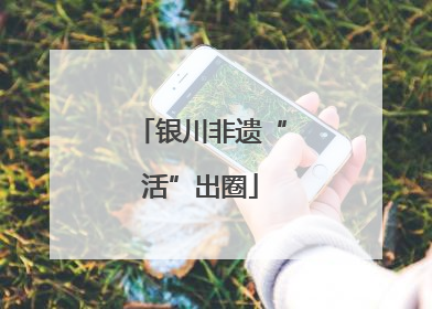 银川非遗“活”出圈