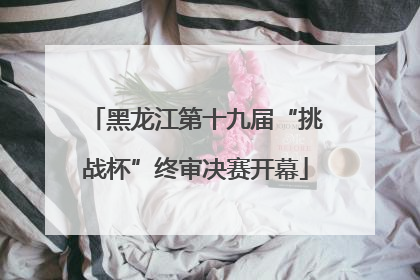 黑龙江第十九届“挑战杯”终审决赛开幕
