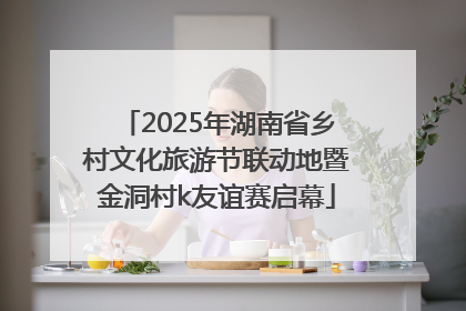 2025年湖南省乡村文化旅游节联动地暨金洞村k友谊赛启幕